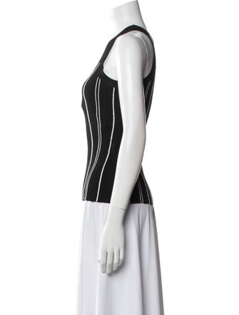 TOTEME Braid Rib Striped Top