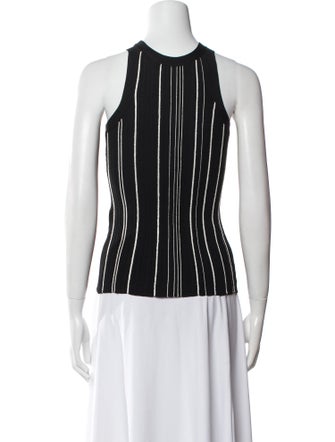 TOTEME Braid Rib Striped Top