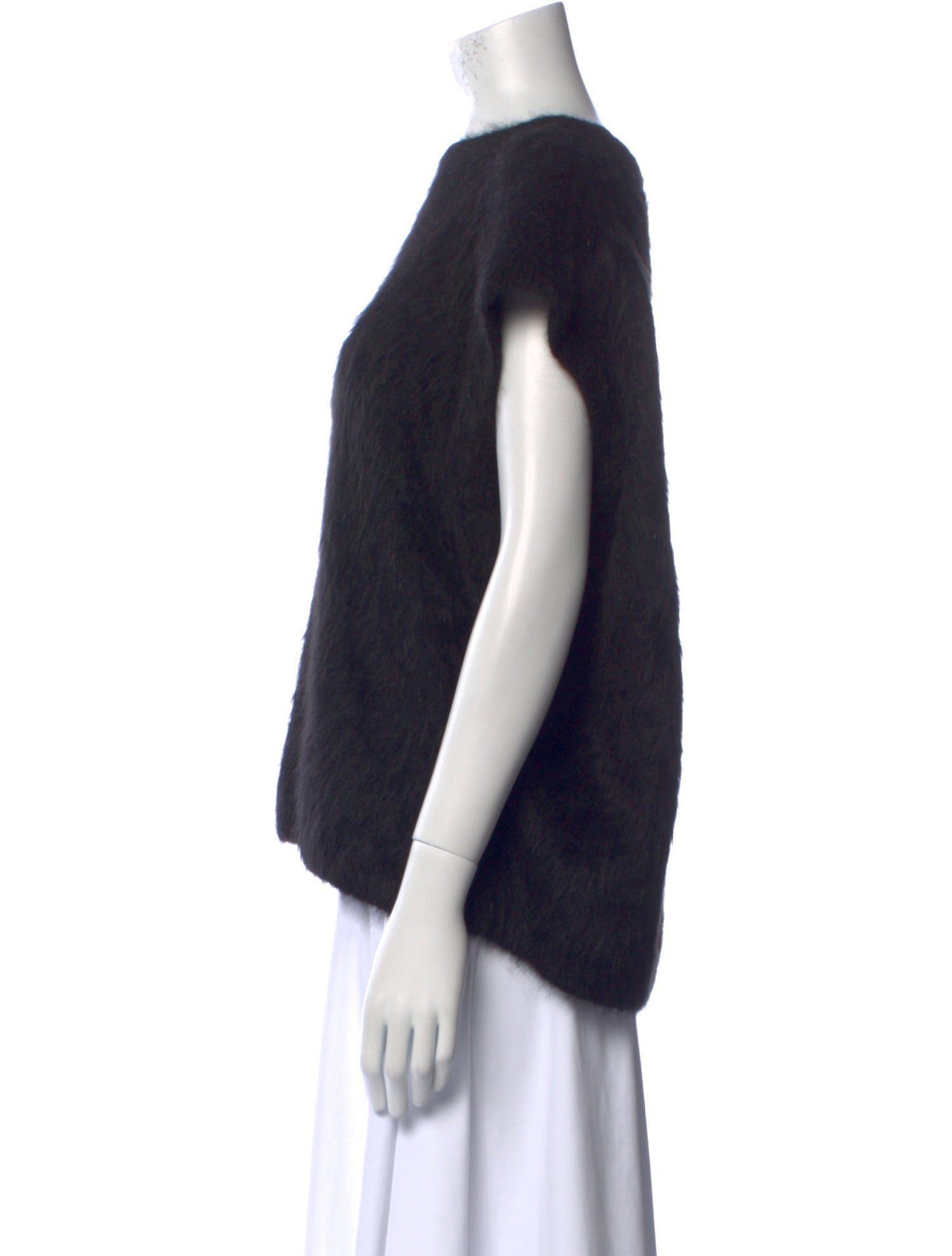 TOTEME Alpaca Bateau Neckline Top