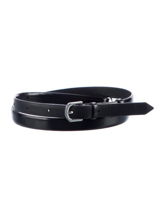 TOTEME Skinny Leather Belt