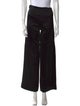 TOTEME Contrast Satin Trouser Wide Leg Pants