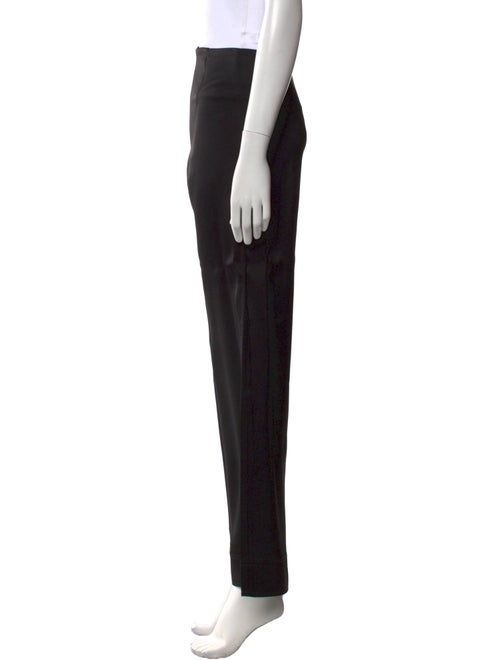 TOTEME Contrast Satin Trouser Wide Leg Pants