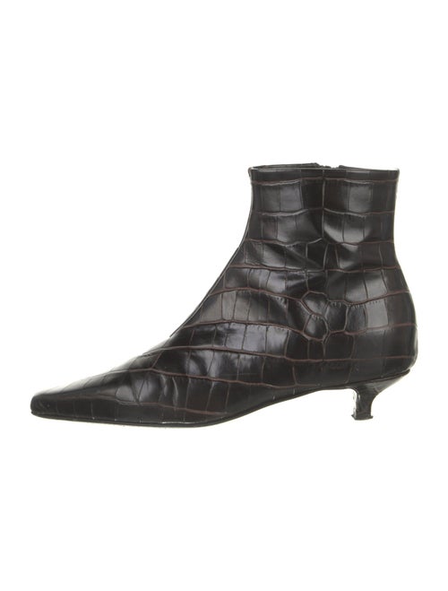 TOTEME Embossed Leather Boots