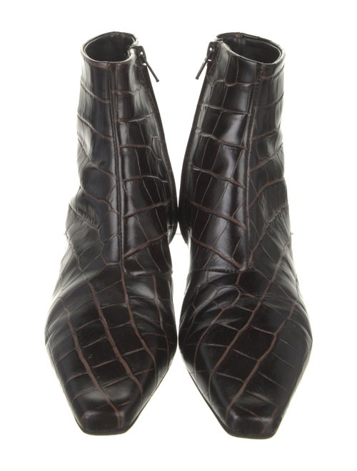 TOTEME Embossed Leather Boots