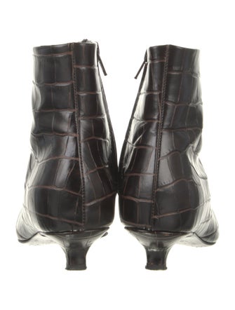 TOTEME Embossed Leather Boots