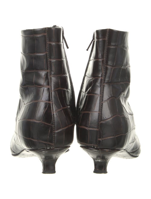 TOTEME Embossed Leather Boots