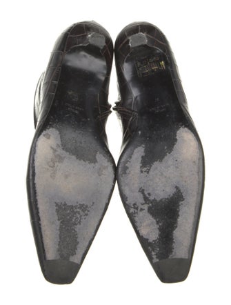 TOTEME Embossed Leather Boots