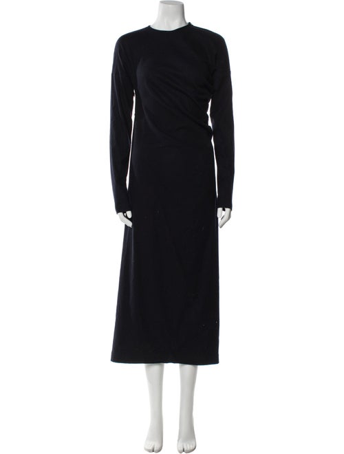TOTEME Twisted Flannel Long Dress