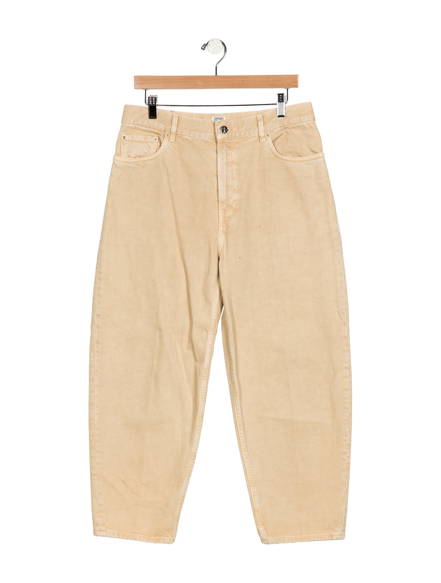 TOTEME Wide Tapered Straight Leg Jeans