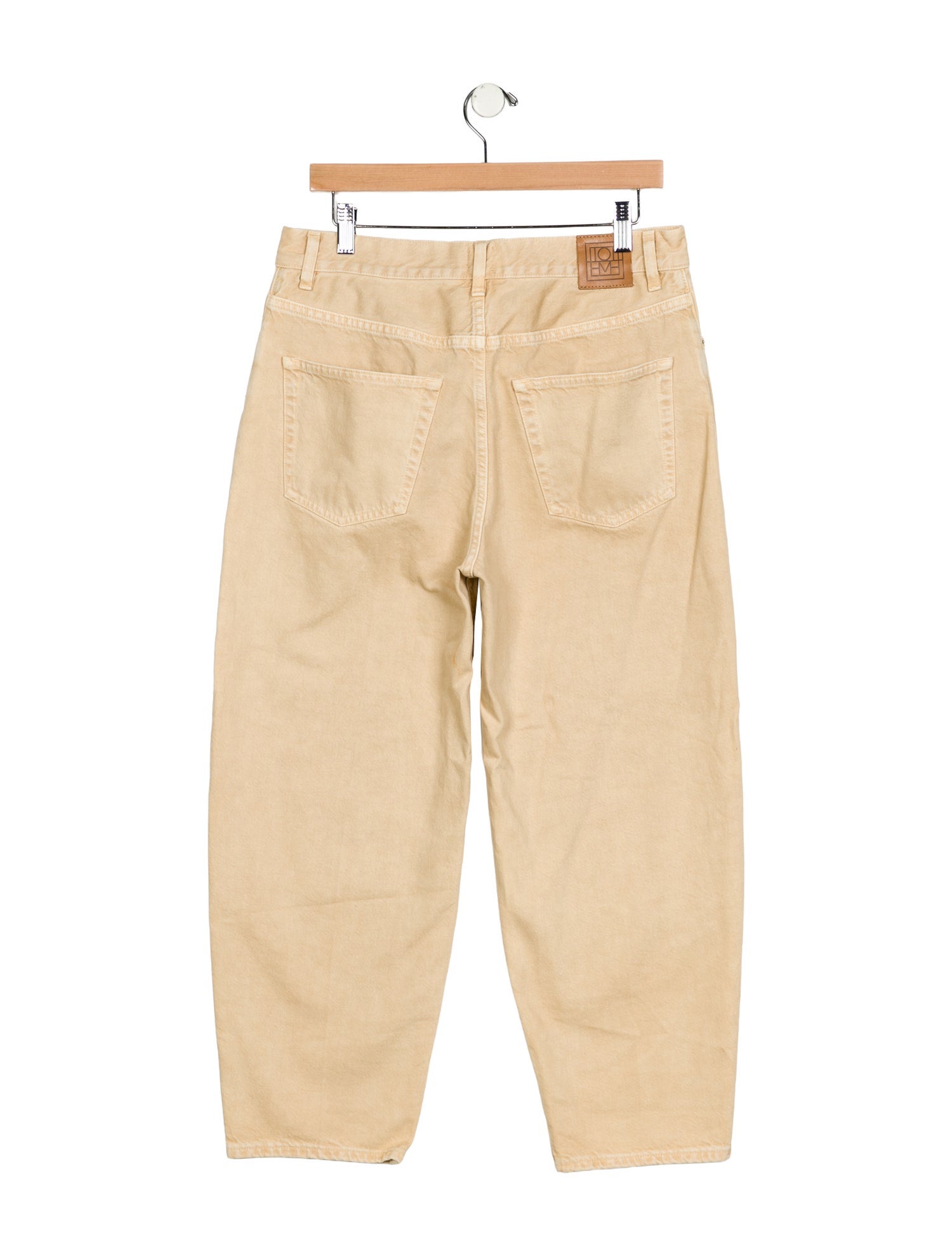 TOTEME Wide Tapered Straight Leg Jeans