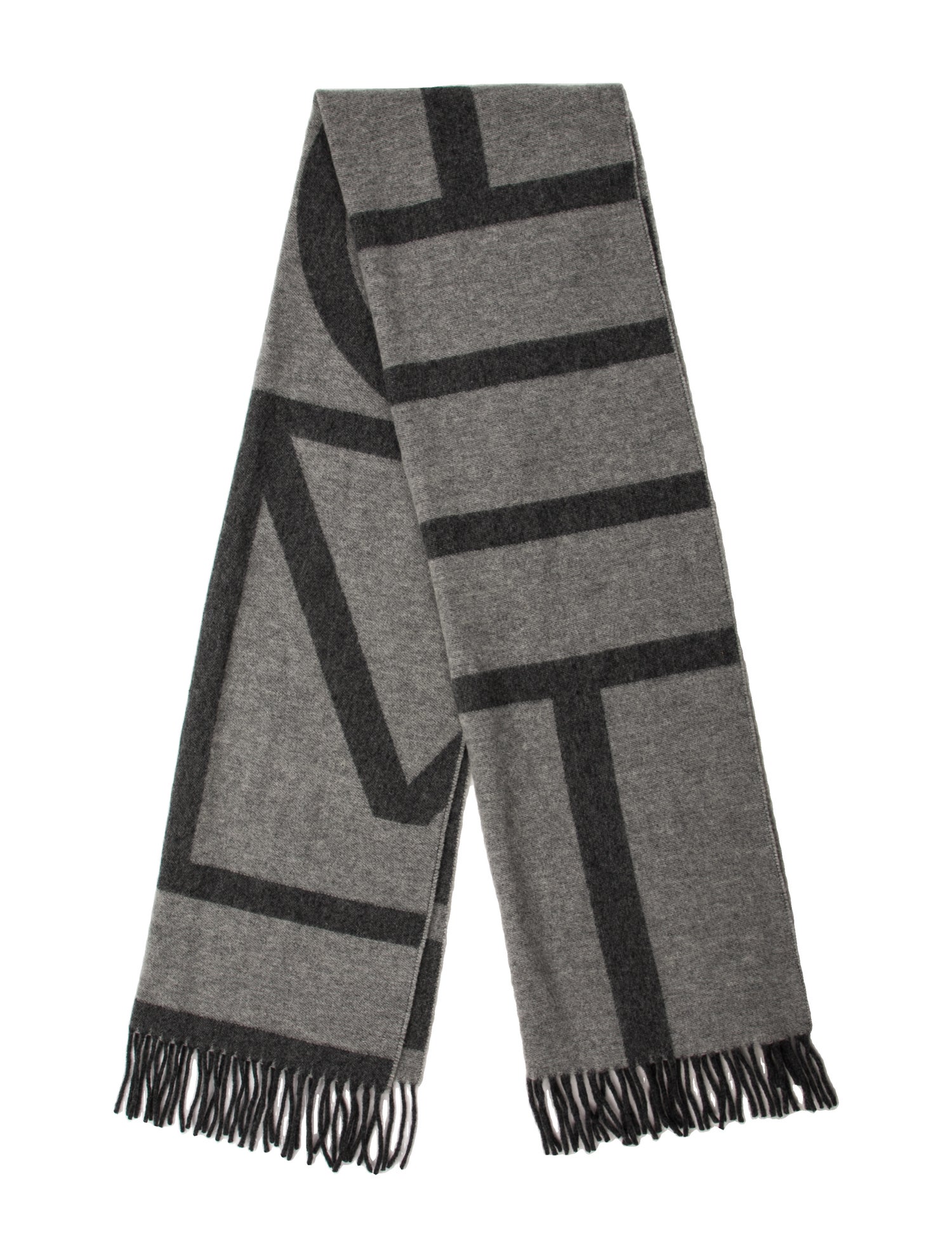 TOTEME Virgin Wool Striped Scarf