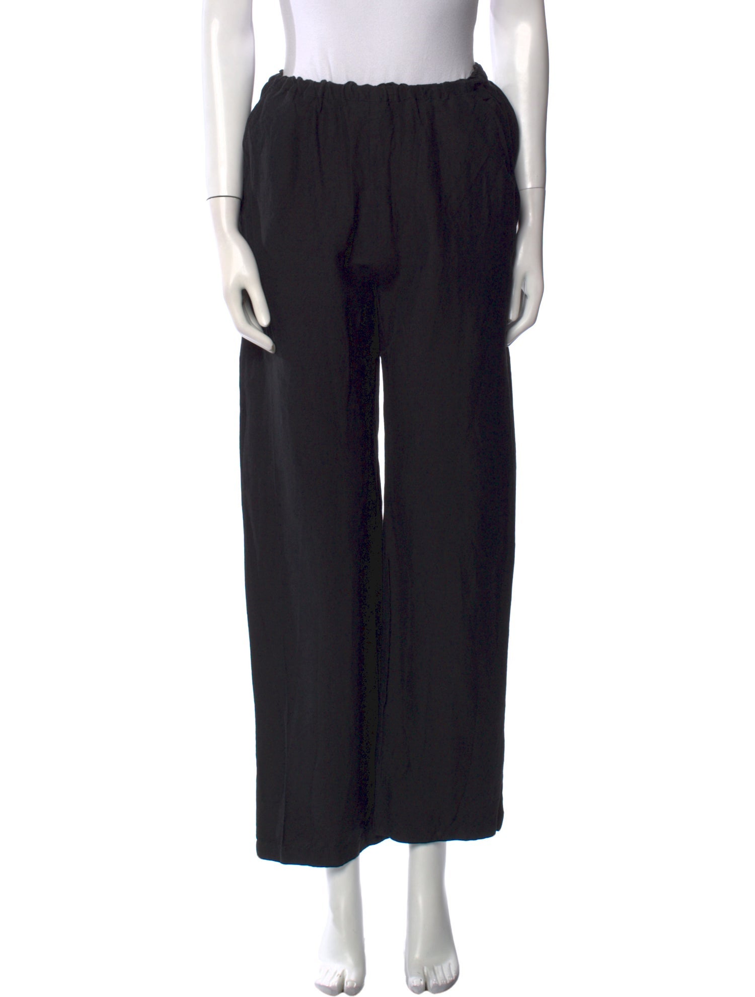 TOTEME Stretch Slacks Wide Leg Pants