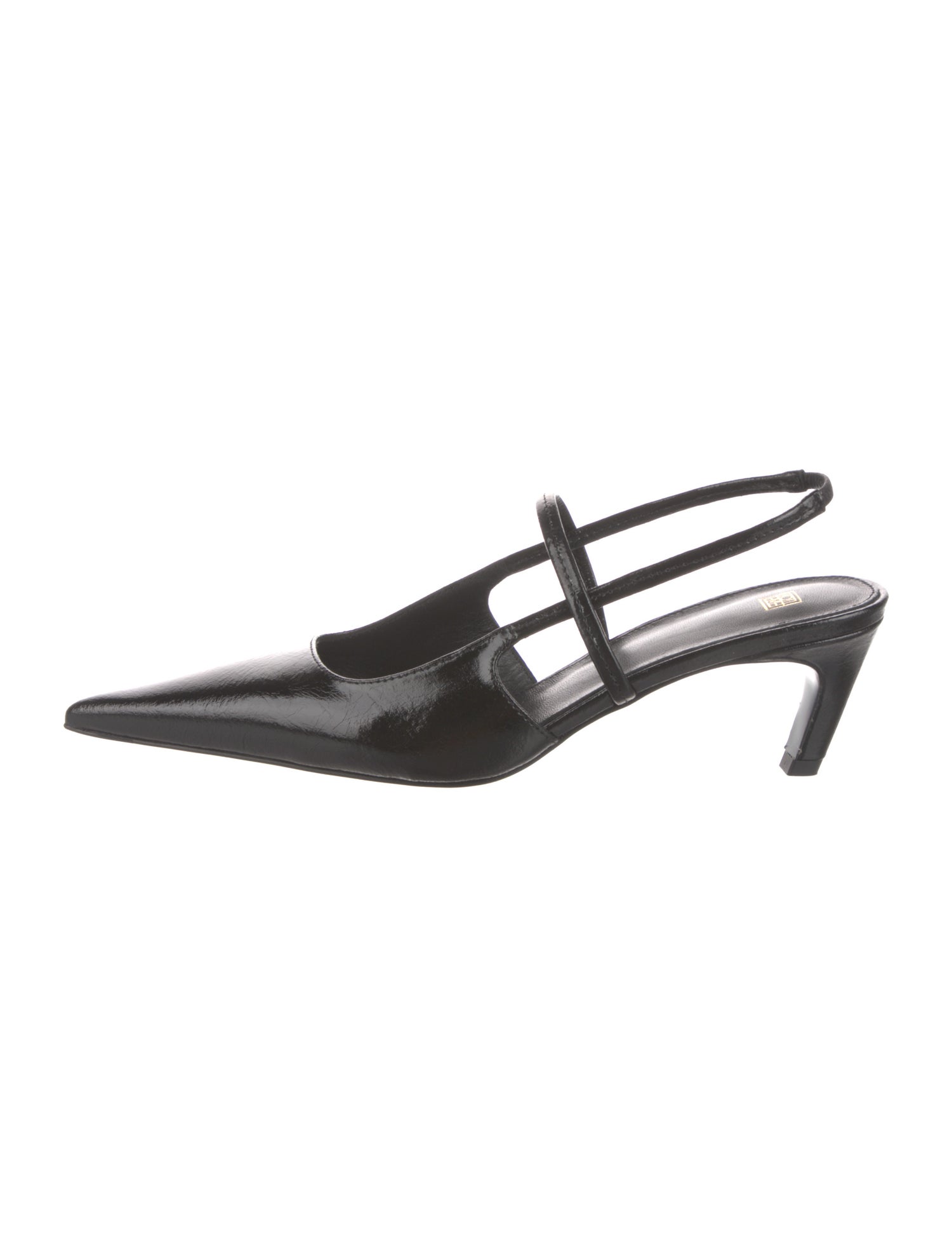 TOTEME Patent Leather Slingback Pumps w/ Tags