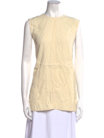 TOTEME Crew Neck Sleeveless Top