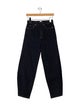 TOTEME High-Rise Straight Leg Jeans