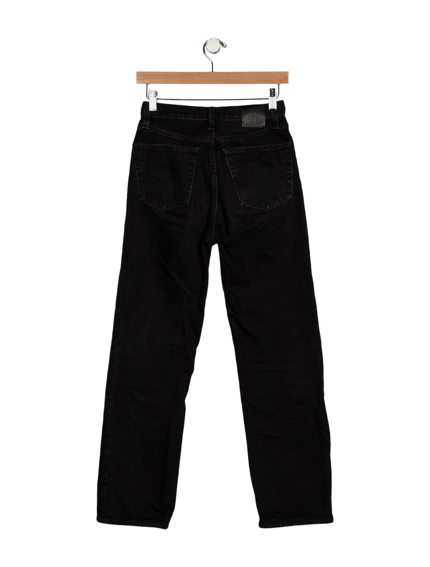 TOTEME High-Rise Straight Leg Jeans