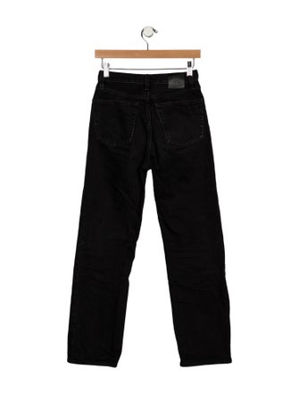TOTEME High-Rise Straight Leg Jeans