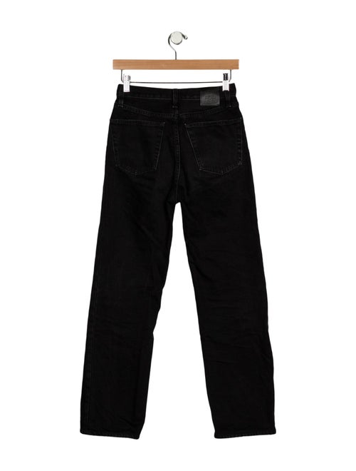 TOTEME High-Rise Straight Leg Jeans