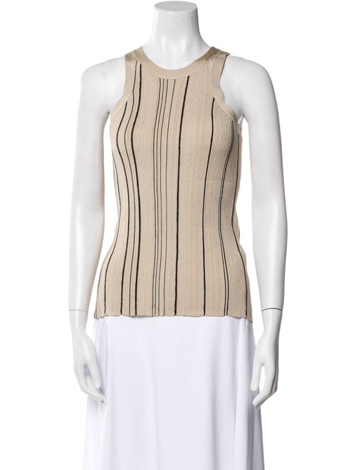 TOTEME Striped Crew Neck Top