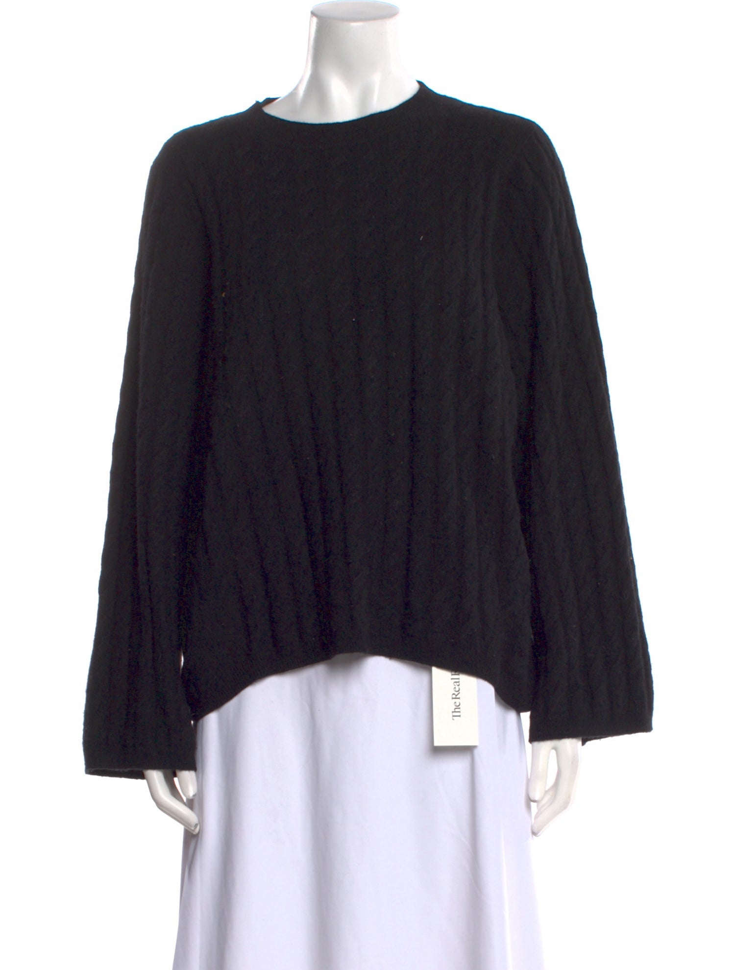 TOTEME Cashmere Cable Knit Cashmere Sweater