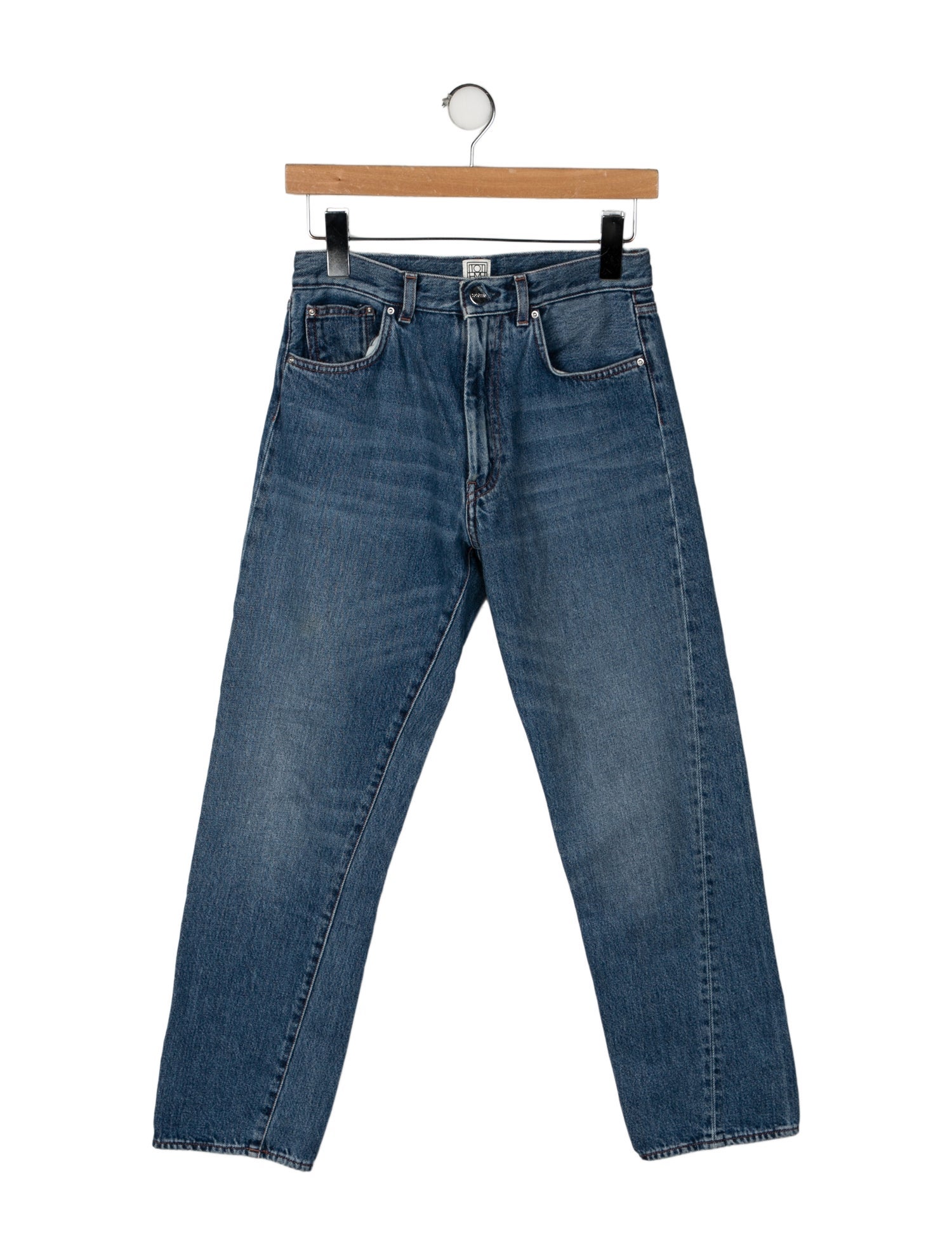 TOTEME Original Straight Leg Jeans