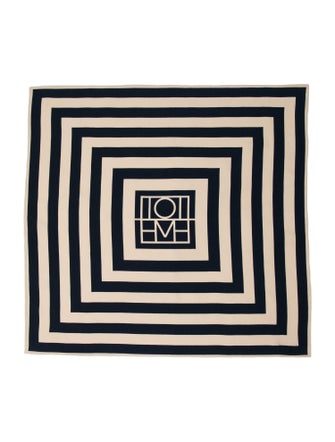 TOTEME Silk Striped Scarf
