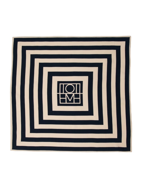 TOTEME Silk Striped Scarf