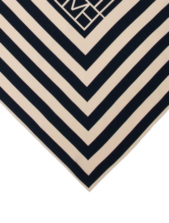 TOTEME Silk Striped Scarf