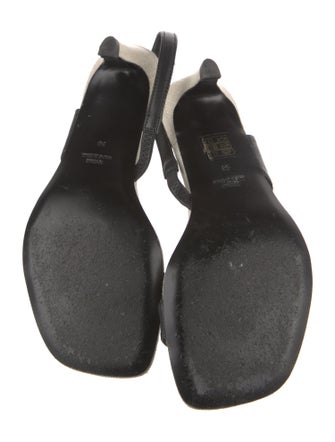 TOTEME Leather Slingback Sandals