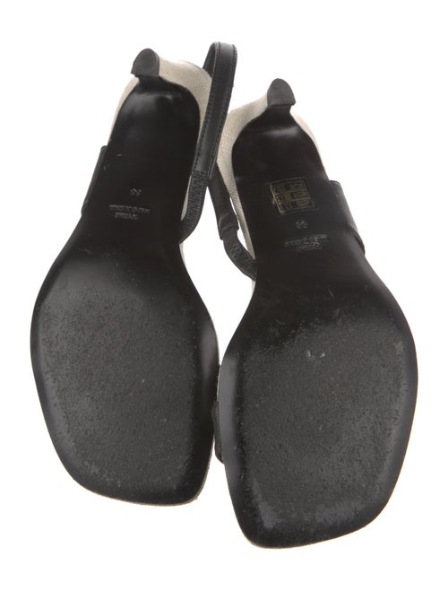 TOTEME Leather Slingback Sandals