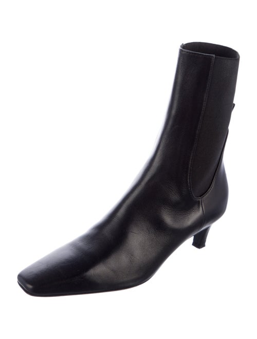 TOTEME Leather Sock Boots