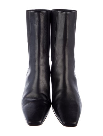 TOTEME Leather Sock Boots