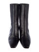 TOTEME Leather Sock Boots