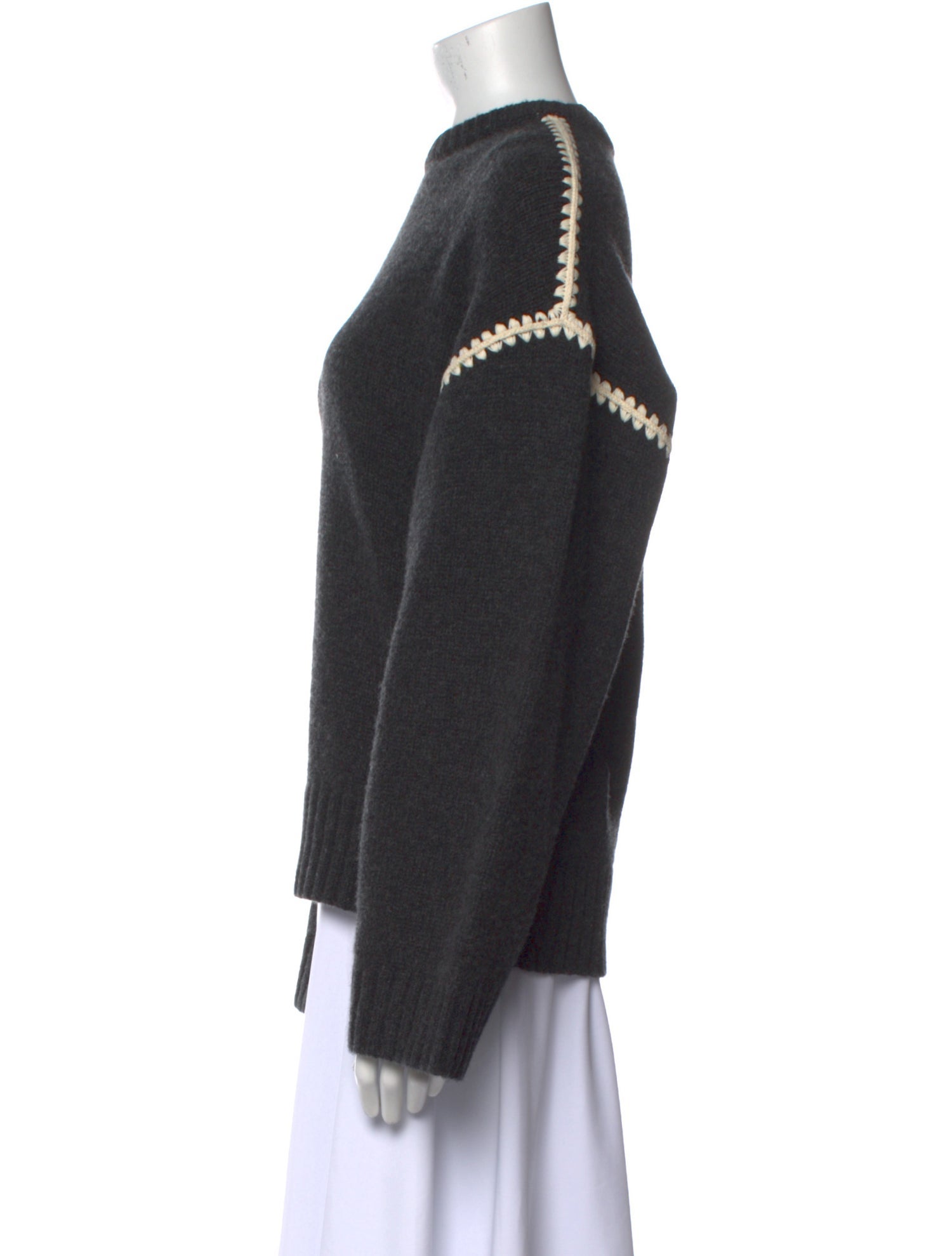 TOTEME Wool Mock Neck Sweater w/ Tags