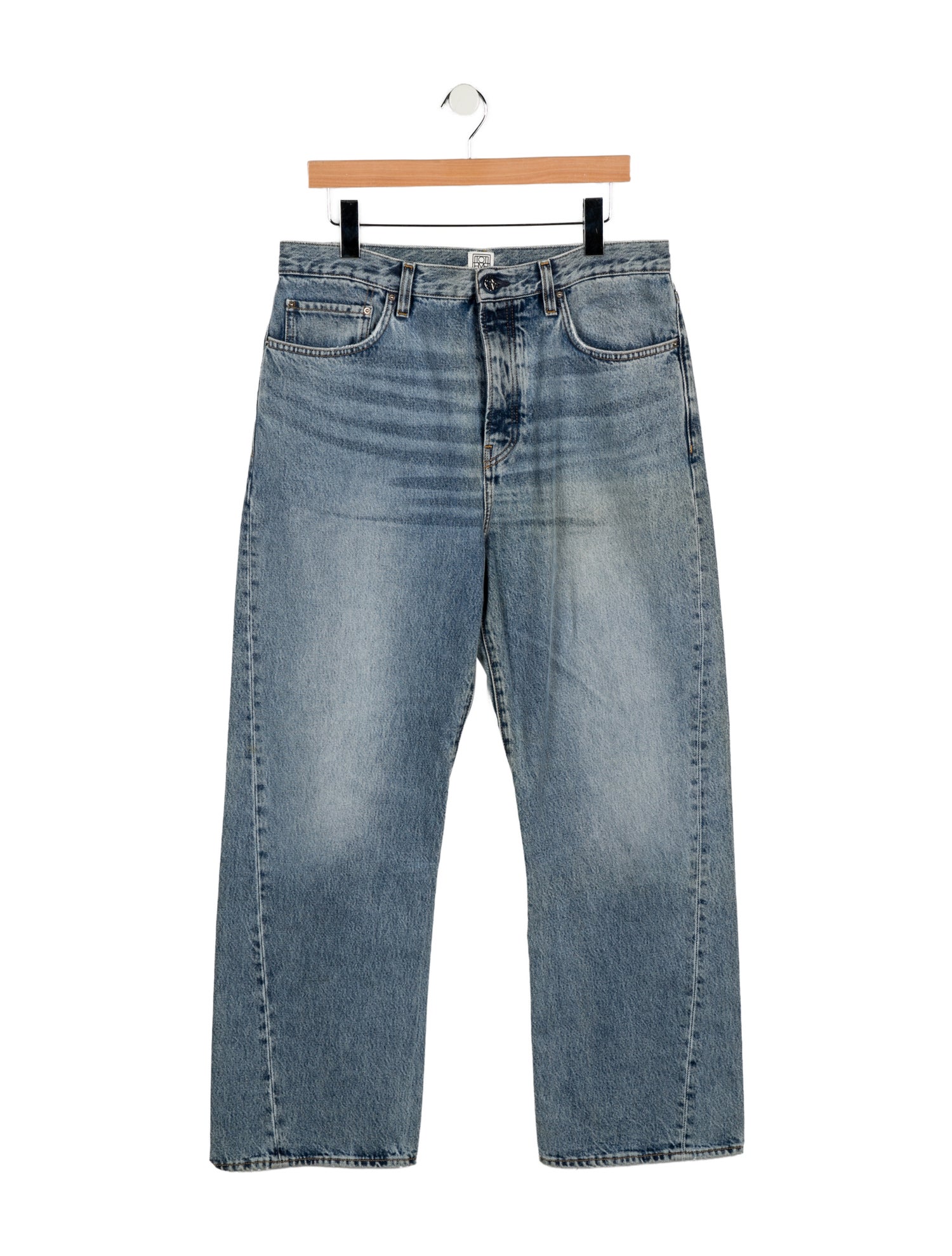 TOTEME High-Rise Wide Leg Jeans