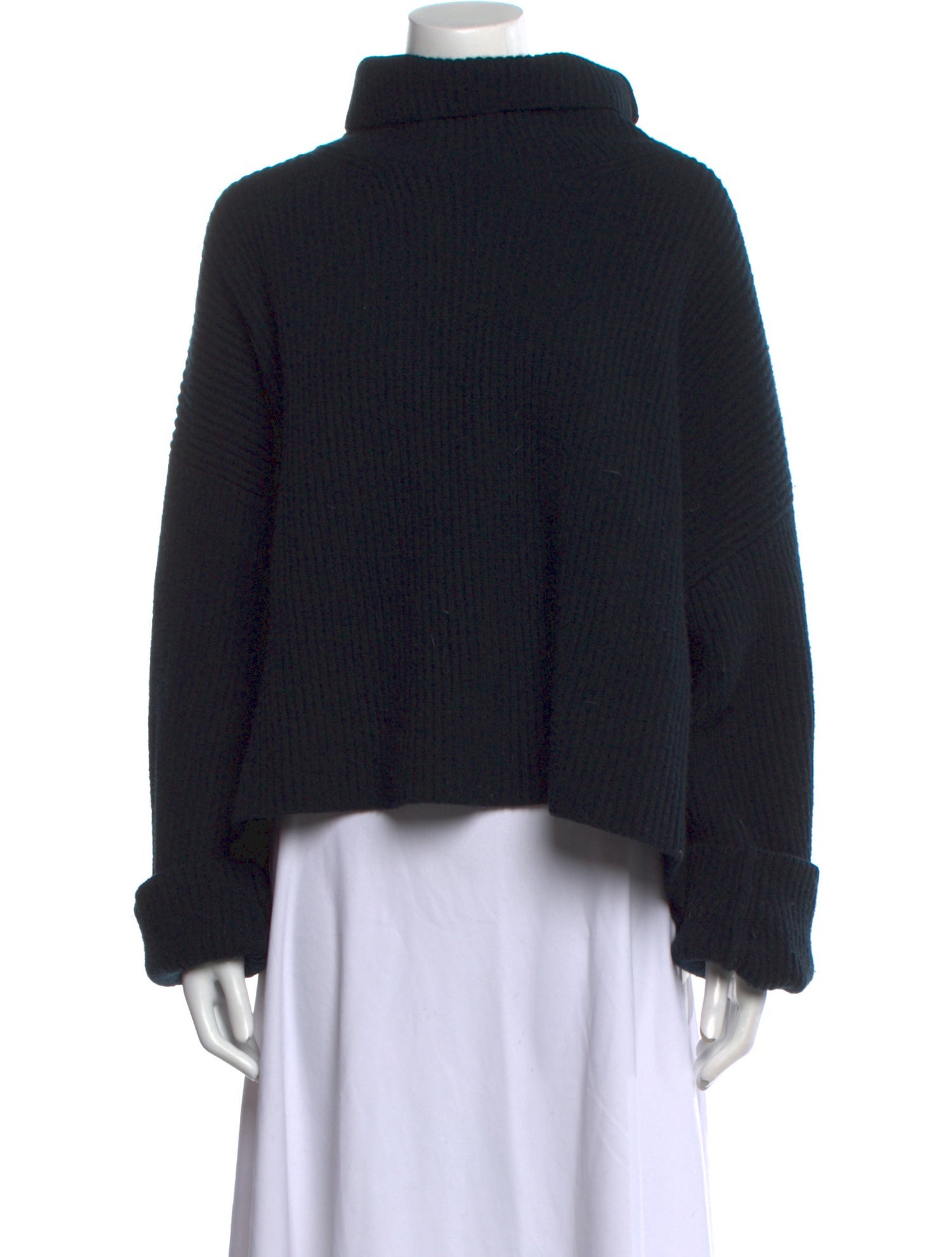 TOTEME Rib Pullover Wool Sweater
