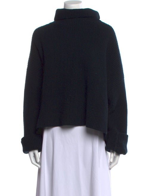 TOTEME Rib Pullover Wool Sweater