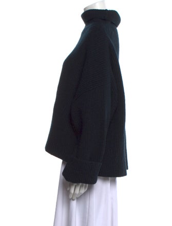 TOTEME Rib Pullover Wool Sweater