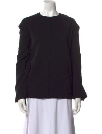 TOTEME Crew Neck Long Sleeve Sweatshirt