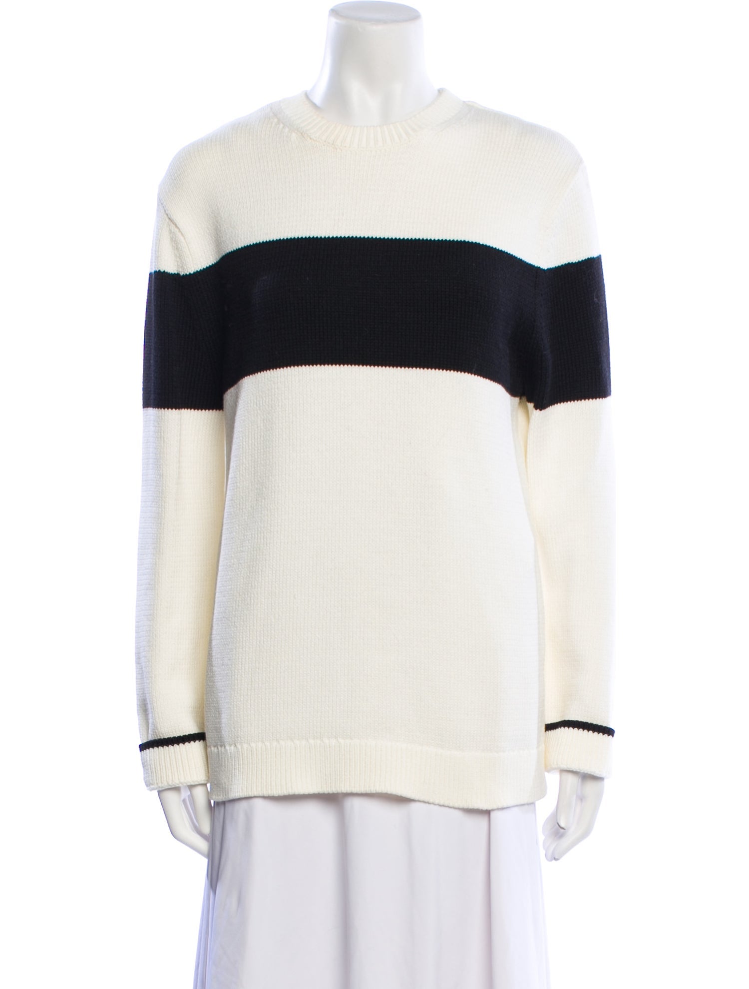TOTEME Contrast Stripe Striped Sweater