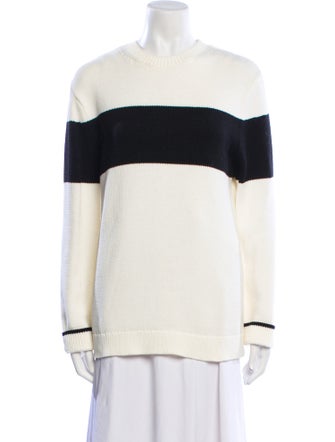 TOTEME Contrast Stripe Striped Sweater