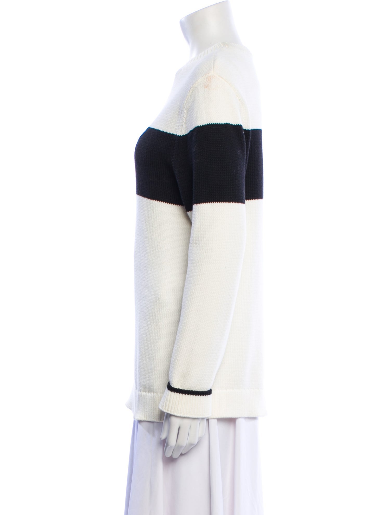 TOTEME Contrast Stripe Striped Sweater