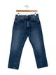 TOTEME High-Rise Straight Leg Jeans