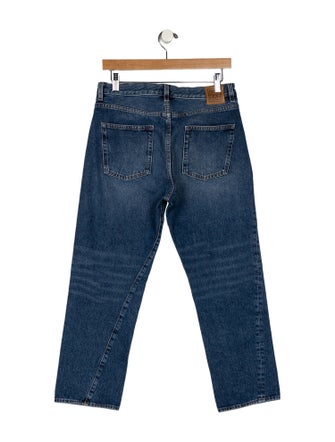 TOTEME High-Rise Straight Leg Jeans