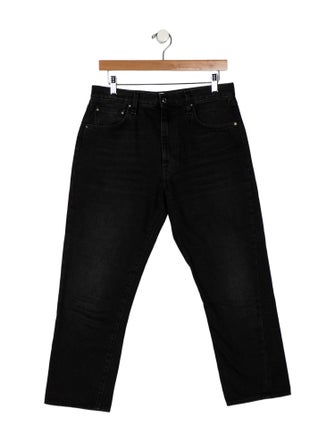 TOTEME High-Rise Straight Leg Jeans