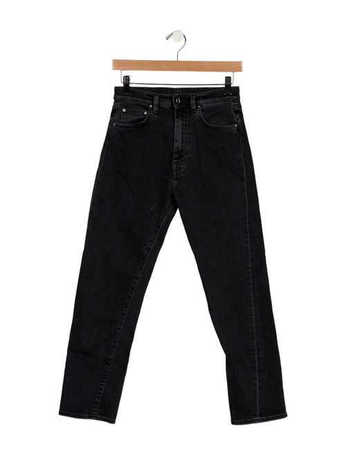 TOTEME High-Rise Straight Leg Jeans