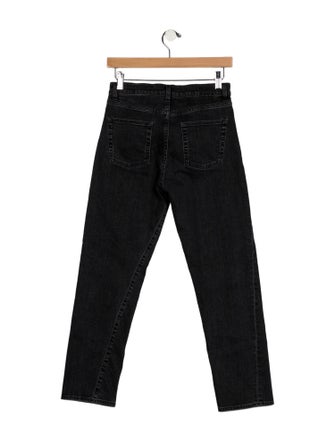 TOTEME High-Rise Straight Leg Jeans