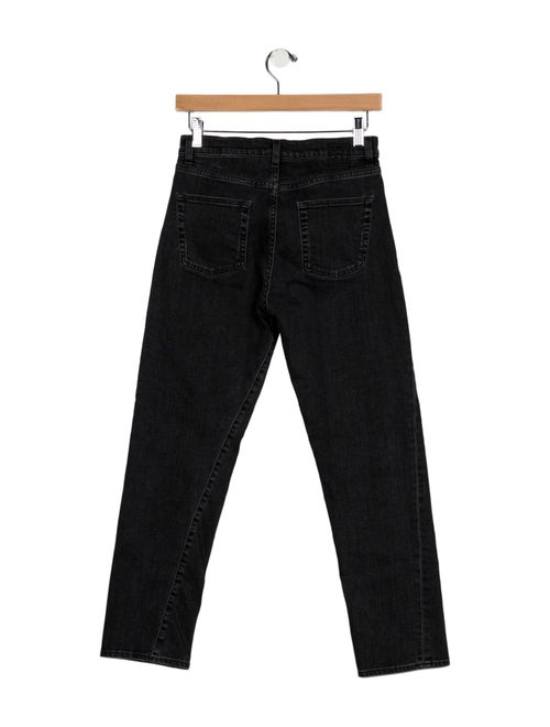 TOTEME High-Rise Straight Leg Jeans