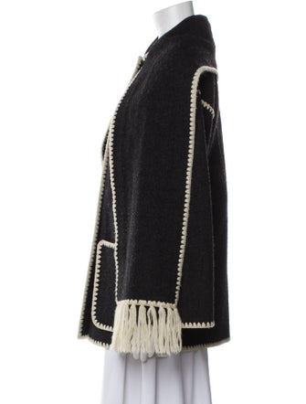 TOTEME Scarf Wool Jacket