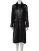 TOTEME Leather Trench Coat